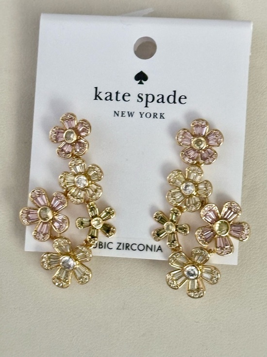 kate spade Jewelry - NWT Kate Spade Fleurette Statement Earrings